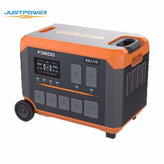Whaylan Generador solar portátil Fuente de alimentación de 300 W Estación de banco de energía con salida de CA CC con protección contra sobrecarga para RV Camping al aire libre